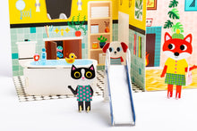 Load image into Gallery viewer, Fold-Out + Play Doll's House