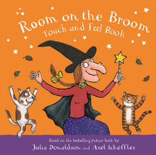 Load image into Gallery viewer, Room on the Broom Touch and Feel Book