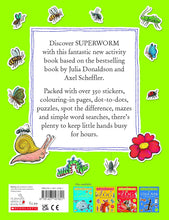 Load image into Gallery viewer, The Superworm Sticker Activity Book