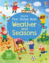 Load image into Gallery viewer, First Sticker Book Weather and Seasons
