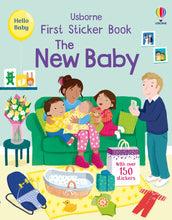Load image into Gallery viewer, First Sticker Book The New Baby