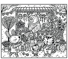 Load image into Gallery viewer, Love, Hearts and Flowers Magic Painting Book