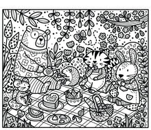 Load image into Gallery viewer, Love, Hearts and Flowers Magic Painting Book