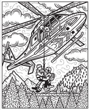 Load image into Gallery viewer, Planes and Helicopters Magic Painting Book