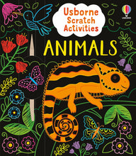 Load image into Gallery viewer, Usborne Scratch Activities Animals