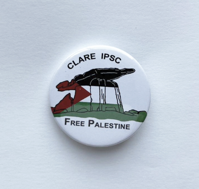 Free Palestine Badge - Clare Dolmen