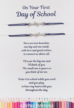 Load image into Gallery viewer, On Your First Day of School - Knot Bracelets