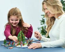 Load image into Gallery viewer, Winter Woodland - Advent Calendar with 25 Stand Up Pieces- Wooden Wentworth Puzzle
