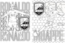 Load image into Gallery viewer, Ultimate Football Heroes Colouring Book