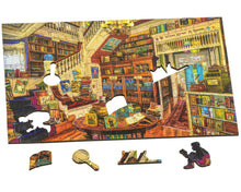 Load image into Gallery viewer, Wish Upon a Bookshop- 250 piece Wooden Wentworth Puzzle