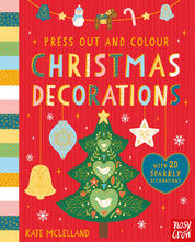 Load image into Gallery viewer, Press Out and Colour: Christmas Decorations