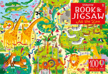 Load image into Gallery viewer, At the Zoo Book and Jigsaw