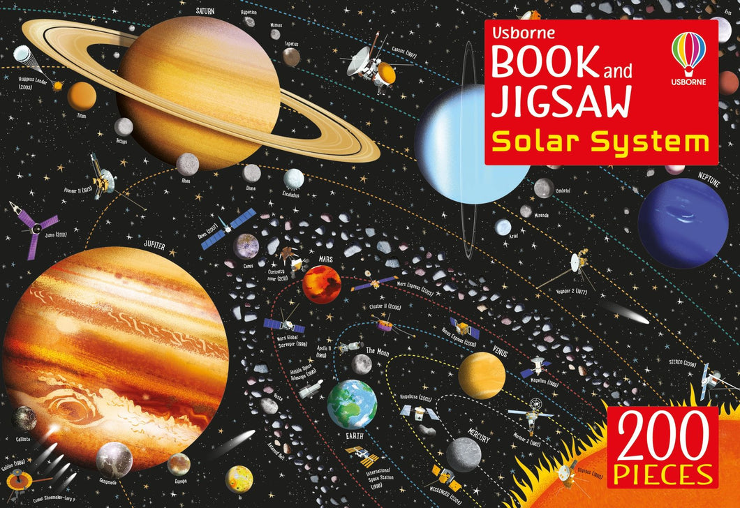 Solar System Book + Jigsaw