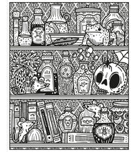 Load image into Gallery viewer, Halloween Magic Painting Book