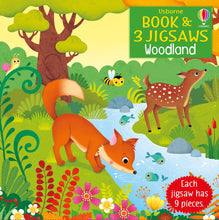 Load image into Gallery viewer, Woodland Book & 3 Jigsaws