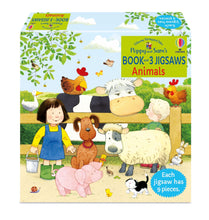 Load image into Gallery viewer, Poppy and Sam's Book and 3 Jigsaws: Animals