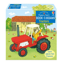 Load image into Gallery viewer, Poppy and Sam's Book and 3 Jigsaws: Tractors