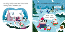 Load image into Gallery viewer, Polar Bear at the Christmas Fair