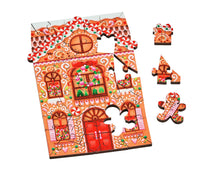 Load image into Gallery viewer, Gingerbread House - 40 Piece Cracker Puzzle - Wooden Wentworth Puzzle
