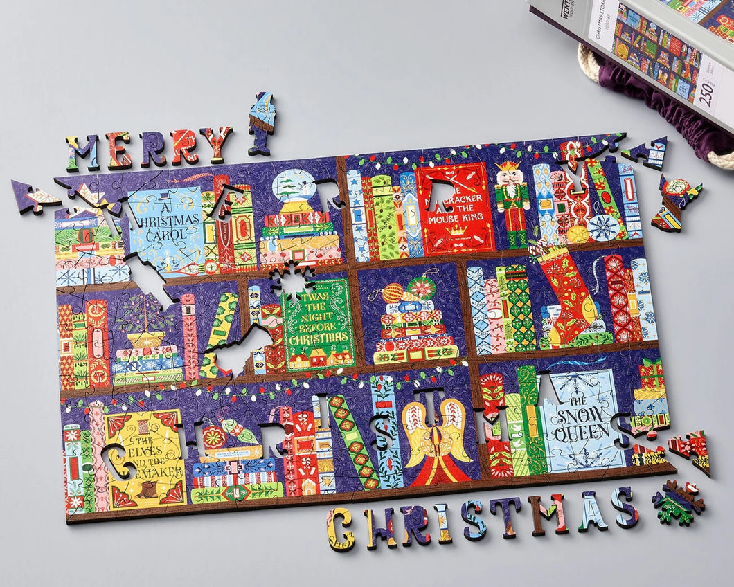 Christmas Stories-  250 piece Wooden Wentworth Puzzle