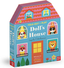 Load image into Gallery viewer, Fold-Out + Play Doll's House

