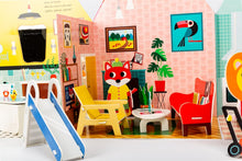 Load image into Gallery viewer, Fold-Out + Play Doll's House
