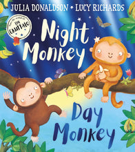 Load image into Gallery viewer, Night Monkey, Day Monkey
