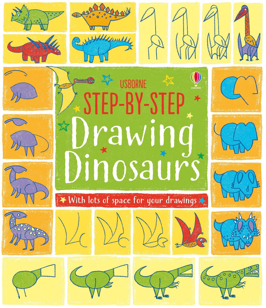 Step-by-step Drawing Dinosaurs