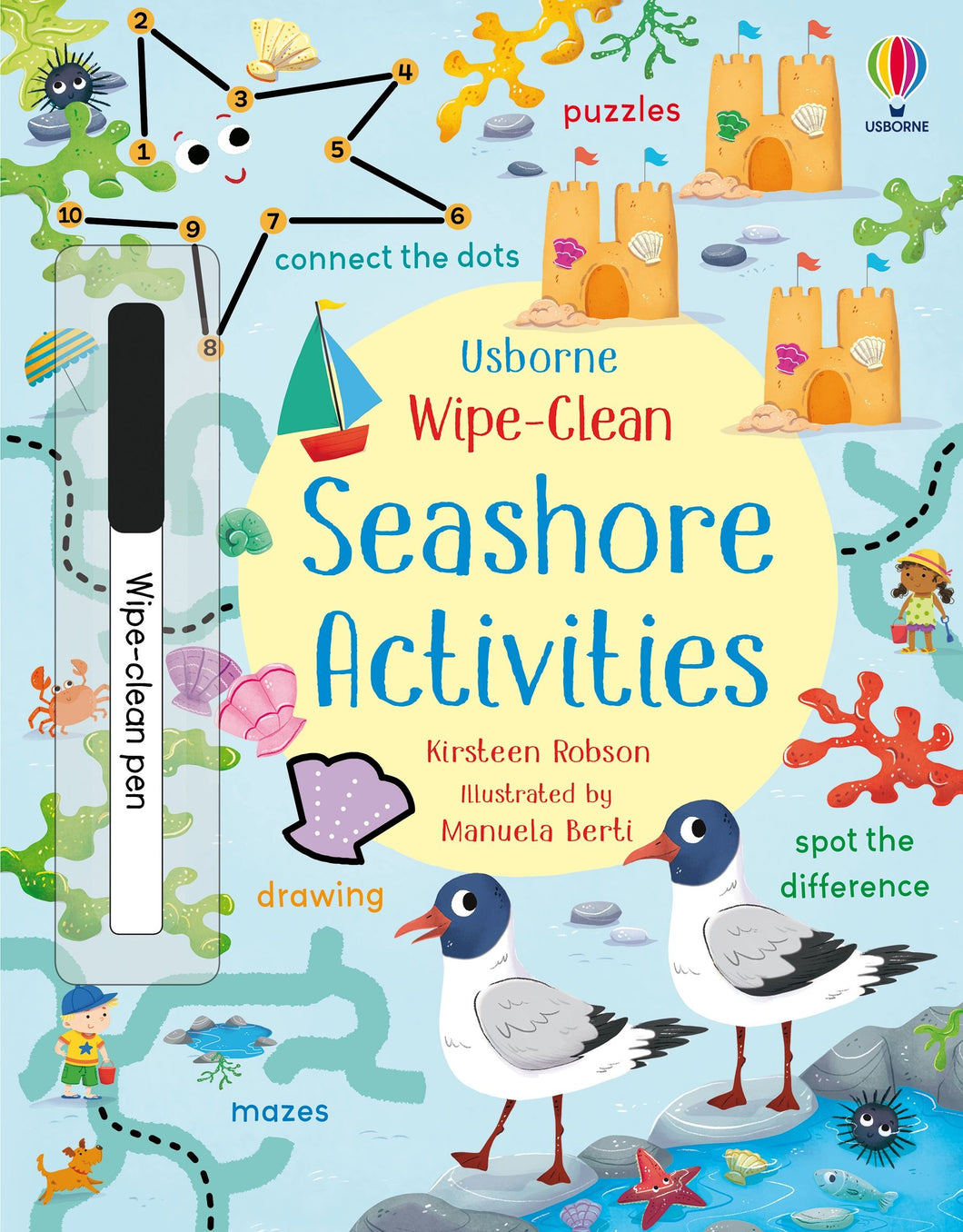 Wipe-Clean Seashore Activities