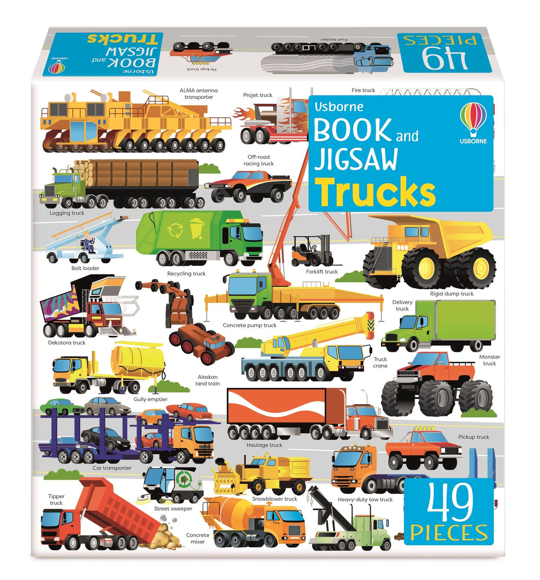 Truck Book and Jigsaw