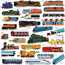 Load image into Gallery viewer, Trains - Book and Jigsaw
