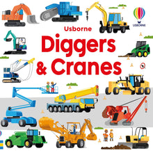 Load image into Gallery viewer, Diggers and Cranes - Book and Jigsaw
