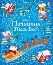 Load image into Gallery viewer, Usborne Book and Jigsaw Christmas Maze
