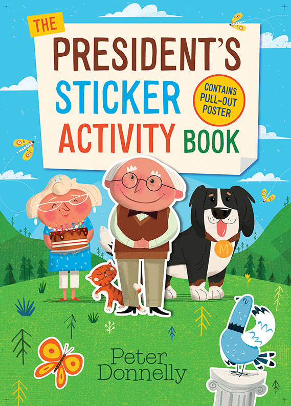 The President’s Sticker Activity Book - preorder