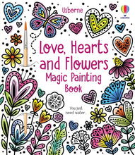 Load image into Gallery viewer, Love, Hearts and Flowers Magic Painting Book
