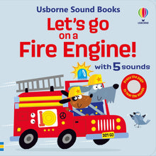 Load image into Gallery viewer, Let&#39;s go on a Fire Engine - Sound Book
