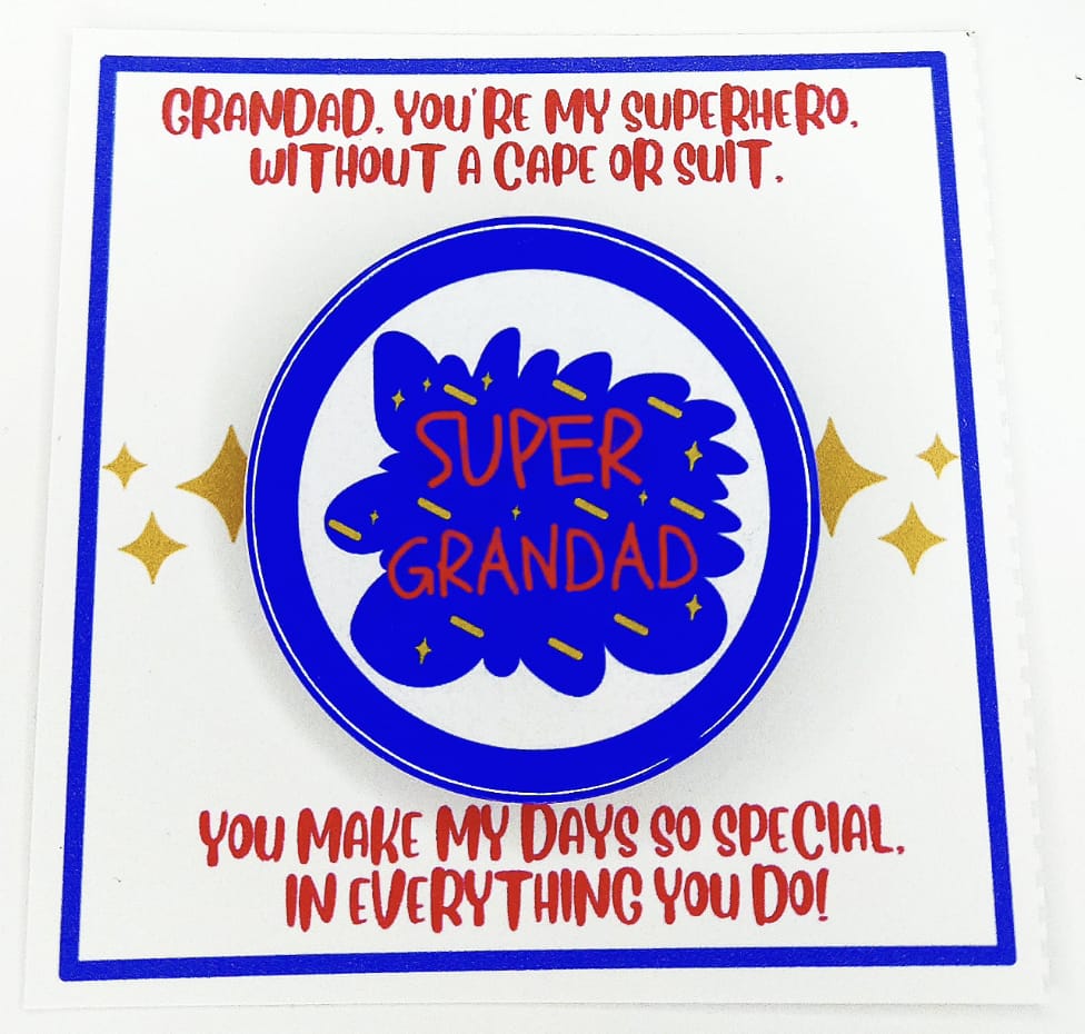 Super Grandad - Father’s Day Badge