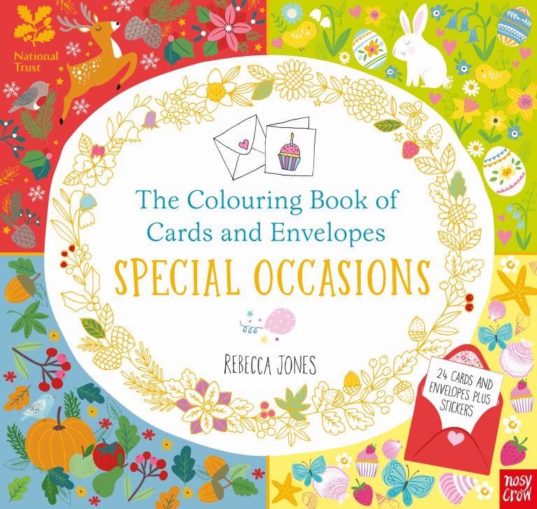 The Colouring Book of Cards and Envelopes: Special Occasions