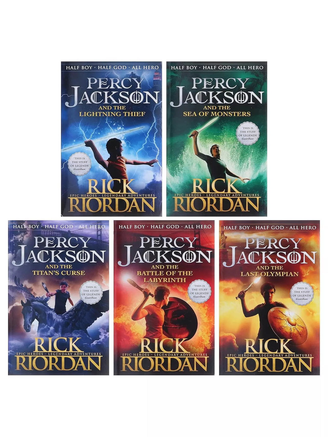 Percy Jackson Ultimate Collection - 5 Book Set – Genius Juniors ...