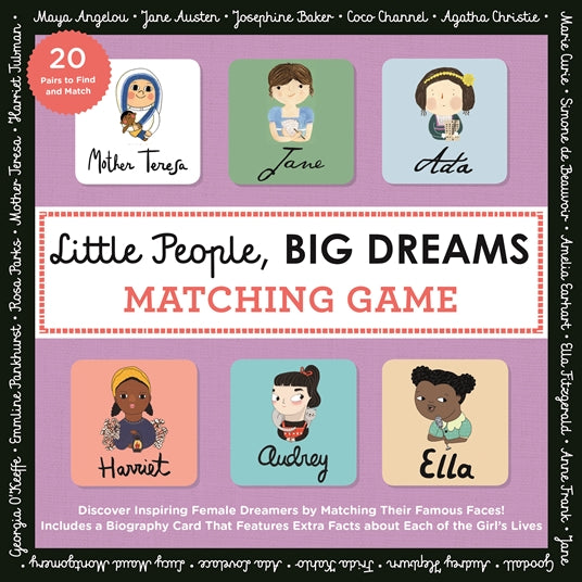 Little People, Big Dreams- Matching Game