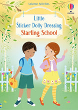 Load image into Gallery viewer, Little Sticker Dolly Dressing Starting School
