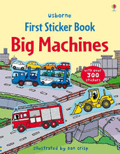 Load image into Gallery viewer, First Sticker Book Big Machines
