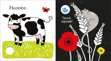 Load image into Gallery viewer, Baby's Black And White Book Farm
