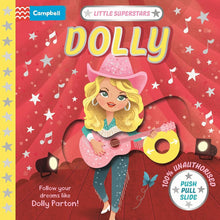 Load image into Gallery viewer, Little Superstars: Dolly: A Push, Pull, Slide Book

