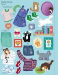 Load image into Gallery viewer, Sticker Dolly Dressing Pets
