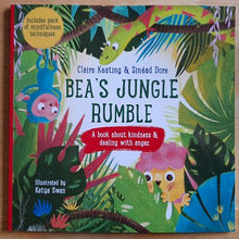 Load image into Gallery viewer, Bea’s Jungle Rumble - Softback Book &amp; &#39;Mindful Me with Bea&#39; Card Pack (Book 2)
