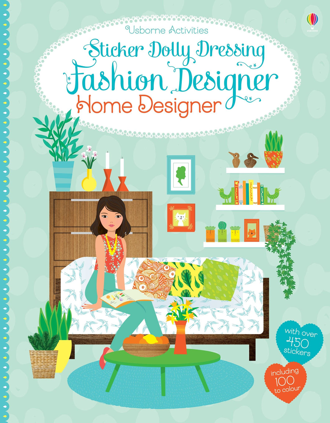 Sticker Dolly Dressing Fashion Designer Home Designer
