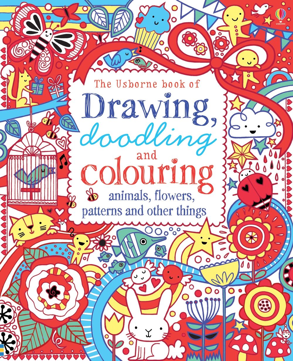 Drawing, Doodling & Colouring Animals, Flowers, Patterns and other things