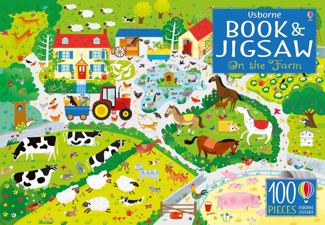 On The Farm Book + Jigsaw