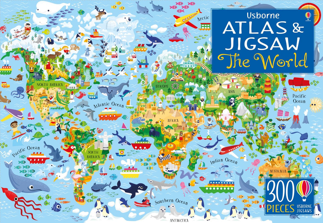 The World Atlas + Jigsaw